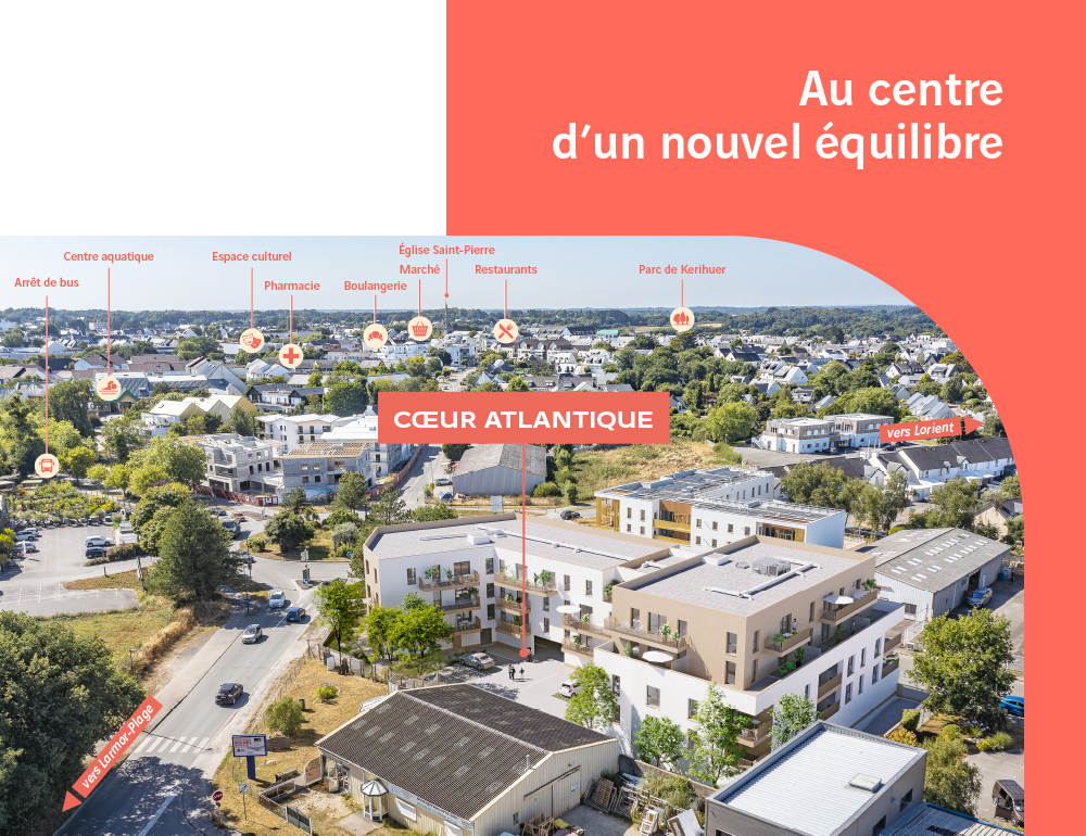 Coeur Atlantique à Ploemeur par Vinci Immobilier