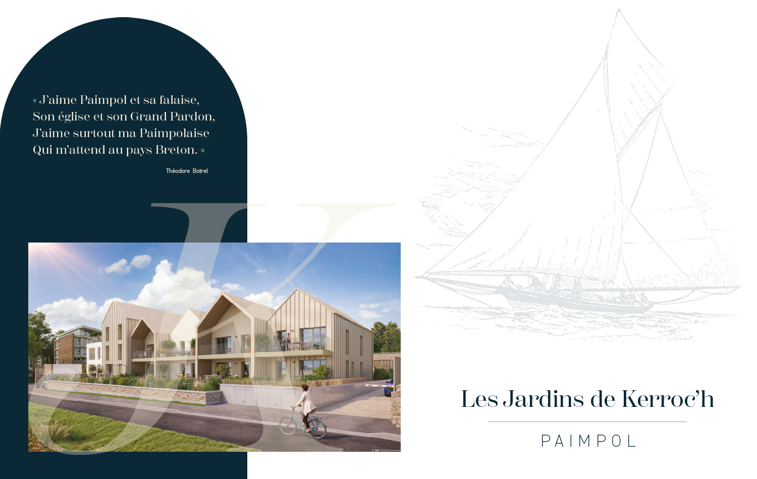 Les Jardins de Kerroc’h, une création Eiffage immobilier